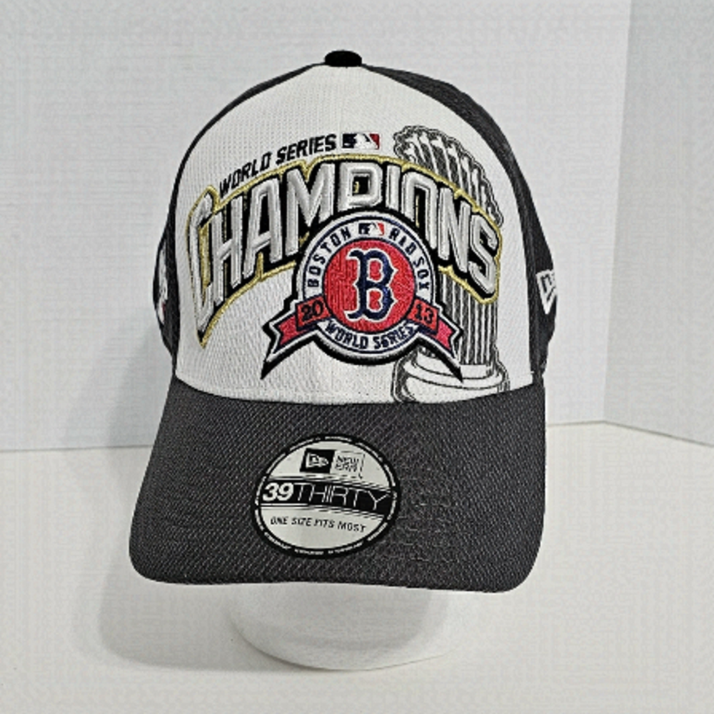 NEW ERA 39Thirty Boston Red Sox 2013 World Series Baseball Cap